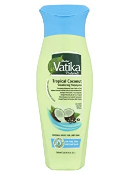 Champú voluminizador de coco tropical Dabur Vatika