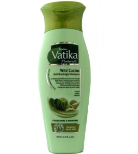 Champú Dabur Vatika Wild Cactus para la caída del cabello