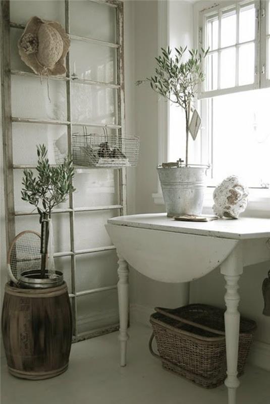 דוגמאות ריהוט DIY רעיונות דקו רעיונות ישן עיצוב קיר חלון לבן דוגמאות פנים עיצוב רעיונות DIY חלון קיר ישן לבן