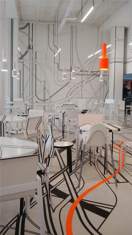 בר בר מסעדה עיצוב רעיונות מתקן logomo cafe פינלנד בר רעיונות לעיצוב מסעדה ריהוט לוגומו קפה פינלנד
